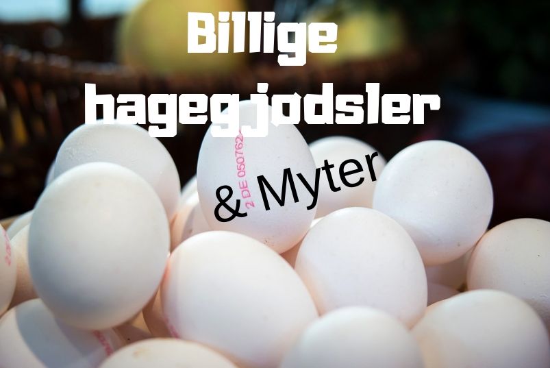 billig hagegjødsel og myter